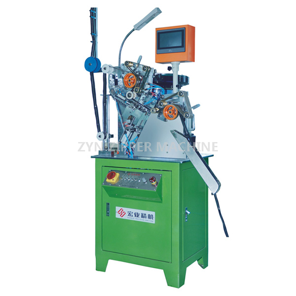 HY-133J-D Auto Metal Zipper Slider Mounting Machine(Special Tape Dragging)